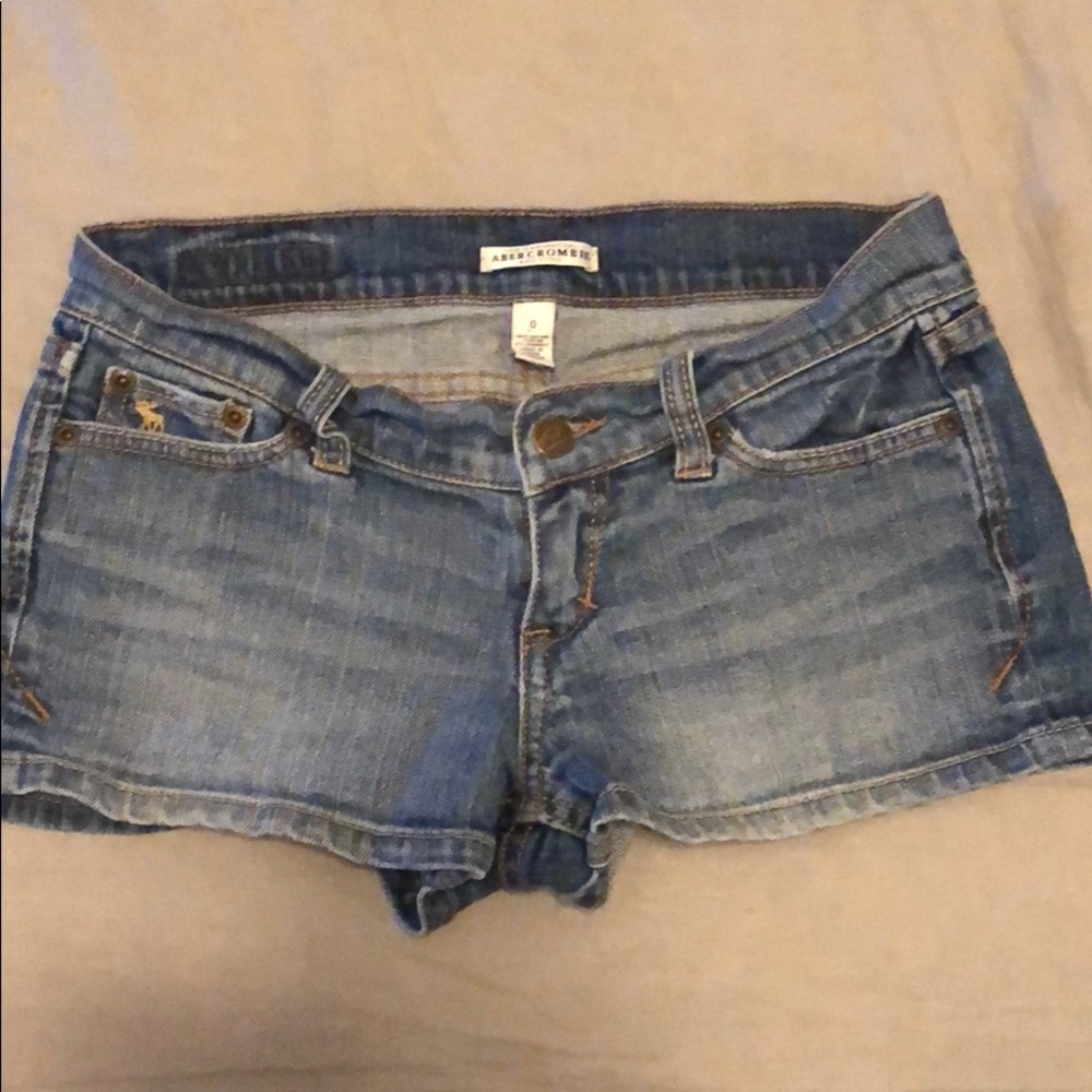 Abercrombie jean shorts
